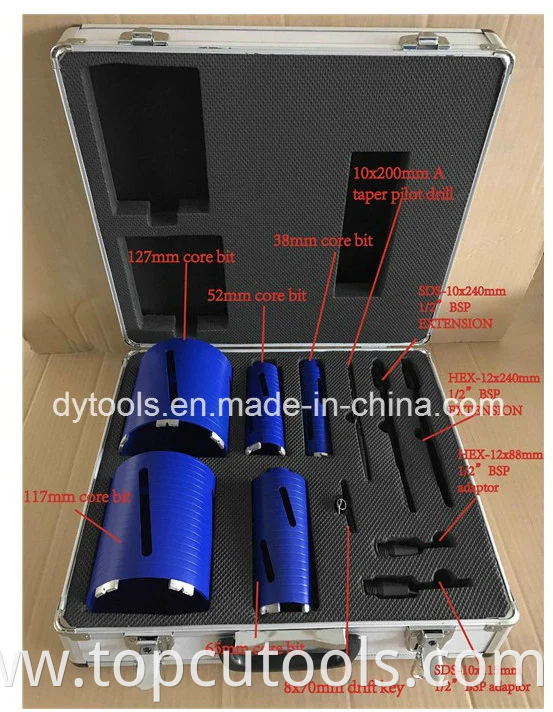 Good Quality Diamond Core Drill Bit for Hard Reinforced Concrete Drilling